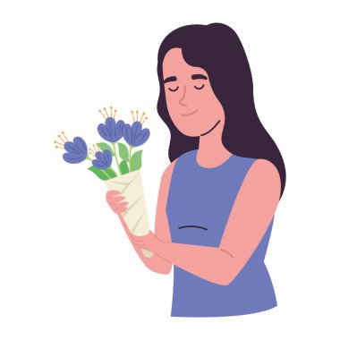 Kadınlar çiçek ikonunu ayrı tutarlar.