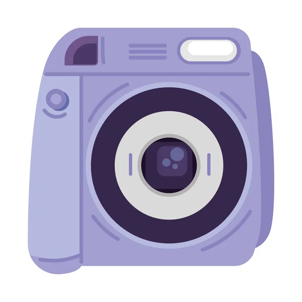 Moderne Camera Pictogram Technologie Pictogram Geïsoleerd — Stockvector
