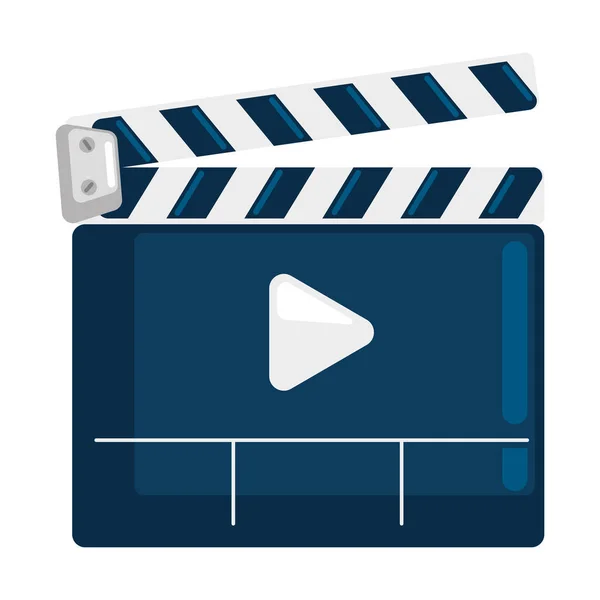 Izolowana Ikona Przemysłu Filmowego — Wektor stockowy