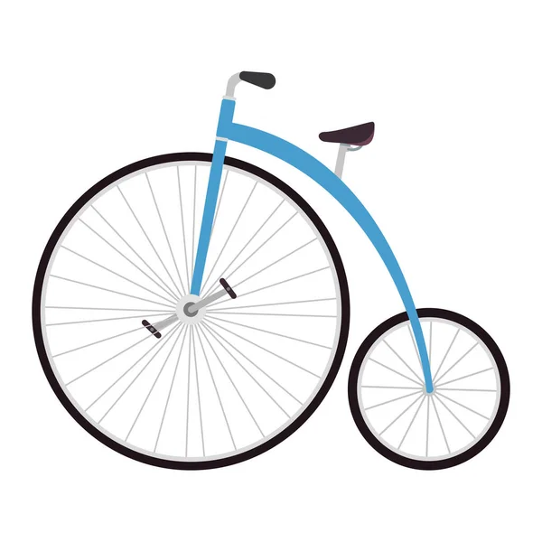 라이프 스타일 어드벤처 아이콘을 상징하는 자전거타기 — 스톡 벡터