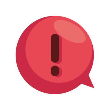 İletişim balonu konuşma desteği simgesi izole edildi