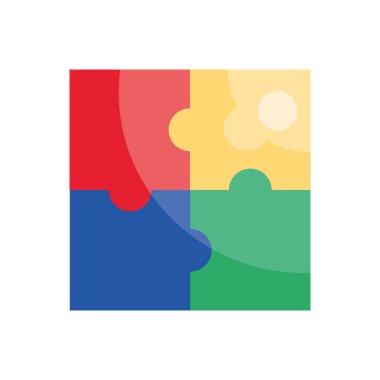 dört bulmaca oyunu parçası simgesi