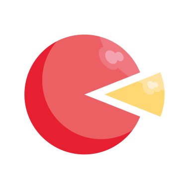 statistics pie infographic information icon