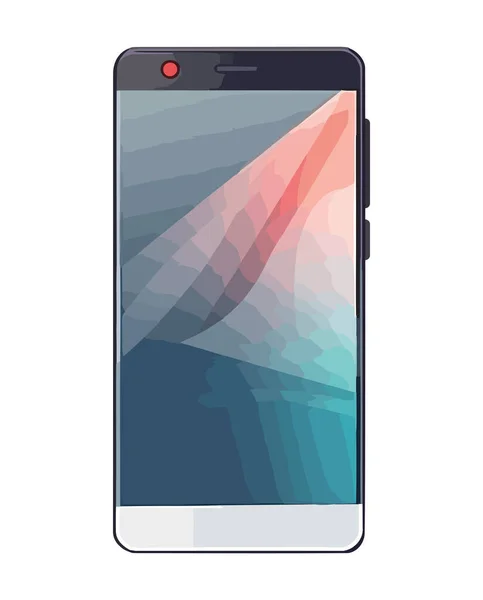 Moderna Icona Del Dispositivo Smart Phone Isolato — Vettoriale Stock
