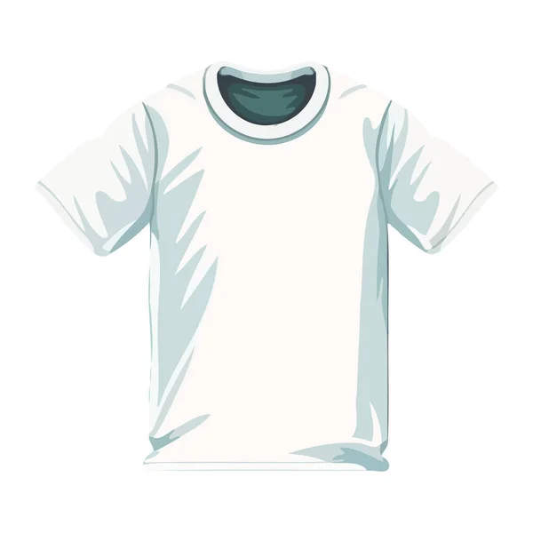 Mode Moderne Shirt Icône Isolé — Image vectorielle