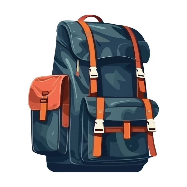 背包旅行冒险图标孤立 — 图库矢量图片