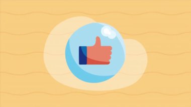 El hareketliliği gibi, 4k video animasyonu