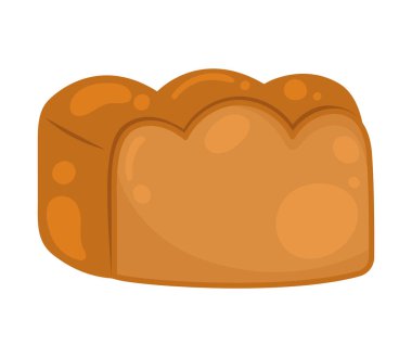 Beyaz yerine taze organik ekmek.