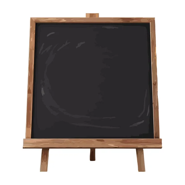 隔离教育图标的黑板空白 — 图库矢量图片