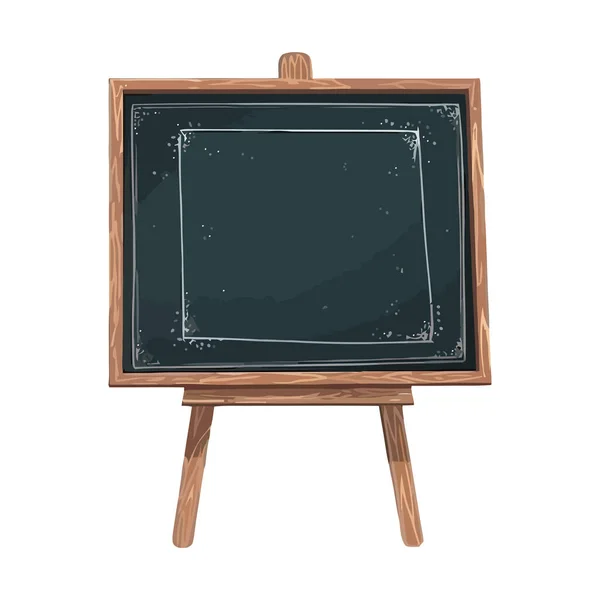 Oktatási Anyag Táblán Tanítási Tantermi Ikon — Stock Vector