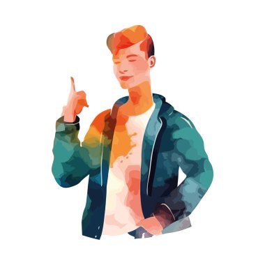 Beyaz yerine renkli çocuk tasarımı