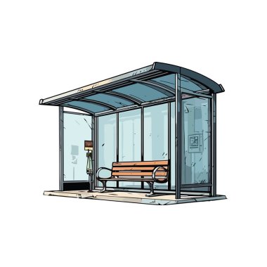 Rahat mavi kanepesi olan modern mimari tasarım.