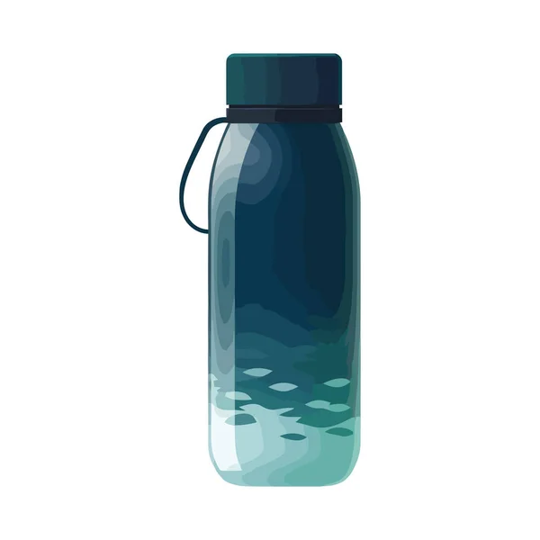 Liquid Bottle Design White — Stock Vector