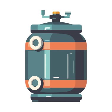 Serinletici bira fıçısı içki ikonu izole