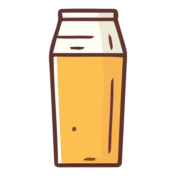 Tasse Bière Jaune Fraîche Avec Tête Mousseuse Sur Blanc — Image vectorielle