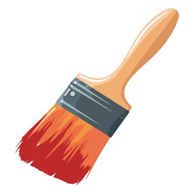 Metal saplı ekipman üzerine beyaz üzerine soyut boyanmış