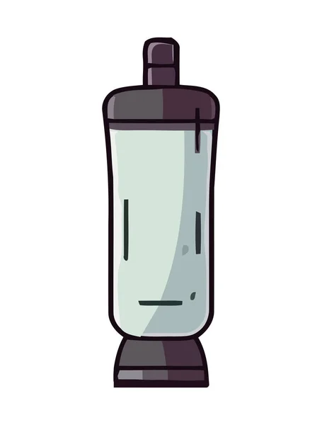 現代的なデザインのガラス瓶のアイコンは隔離 — ストックベクタ