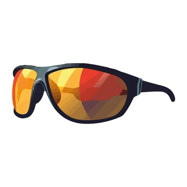 Modische Brille Für Den Sommerurlaub — Stockvektor