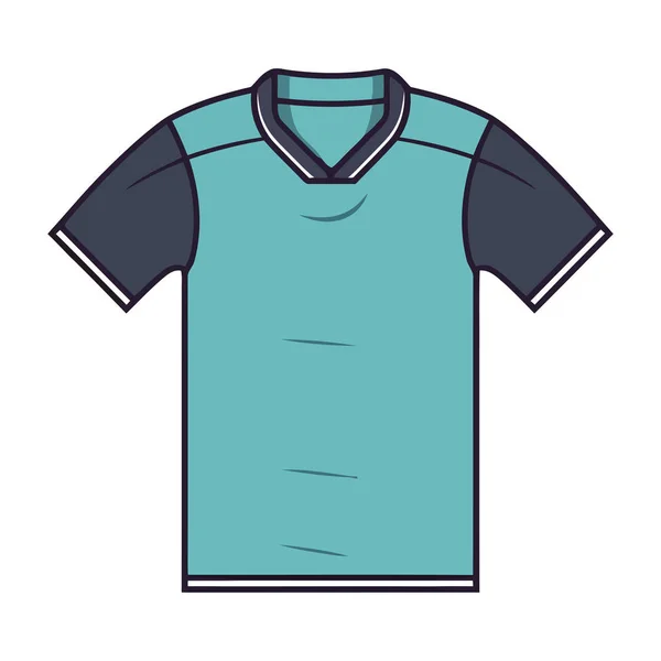 Diseño Camisa Hombre Moda Con Icono Vector Aislado — Vector de stock