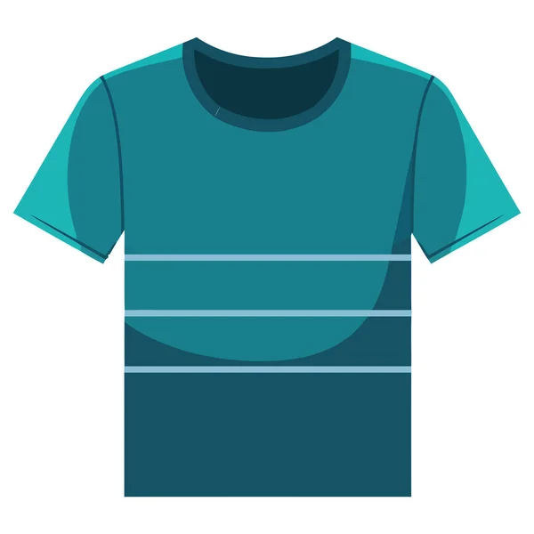 Modern Mode Skjorta Vit Bakgrund Ikon Isolerad — Stock vektor