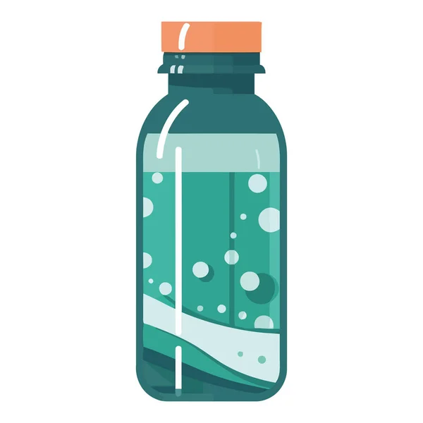 冷水瓶设计隔离图标 — 图库矢量图片