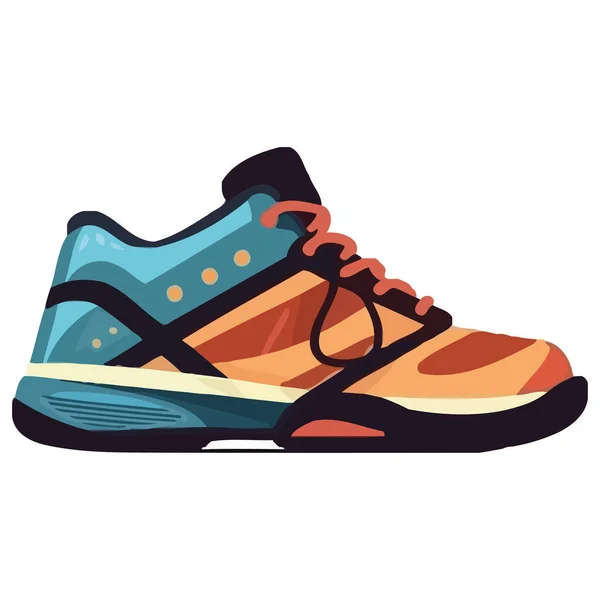 Дизайн Спортивного Взуття Ізольований Значок — стоковий вектор