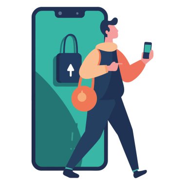 Başarılı iş adamı akıllı telefonu beyaza tercih ediyor.