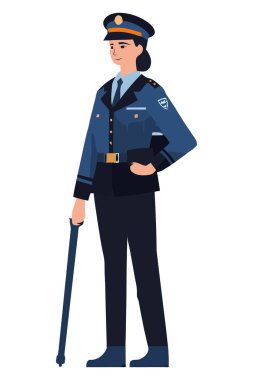 Askeri üniformalı bir kişi izole edilmiş.