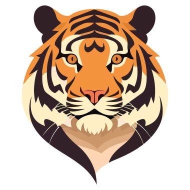 Doğada izole edilmiş büyük çizgili bir tehlike sembolü.