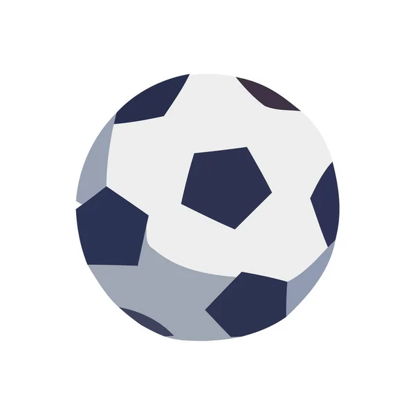 Success Soccer Competition Vector Ball Icon Isolated — Stock Vector