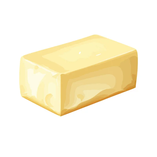 Čerstvý Gurmánský Sýr Nad Bílou — Stockový vektor
