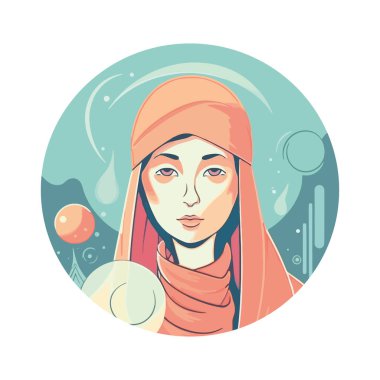 Beyaz bir kristal küreyle kışın giyinmiş genç bir adam.