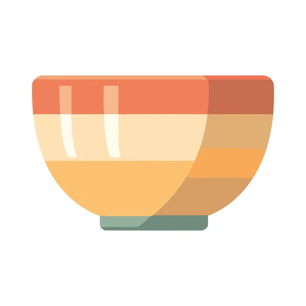 Food Bowl Design White — ストックベクタ