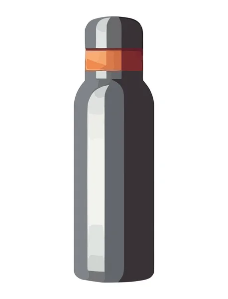 Ілюстрація Сталевого Символу Пляшки Векторній Іконі Ізольовано — стоковий вектор