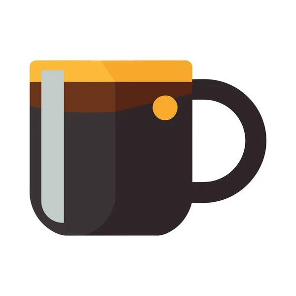 Mug Icon Symbolizes Hot Mocha Refreshment Drink Icon Isolated — Stock Vector