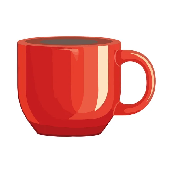 Рукоятка Чашки Кофе Кухонной Утвари — стоковый вектор