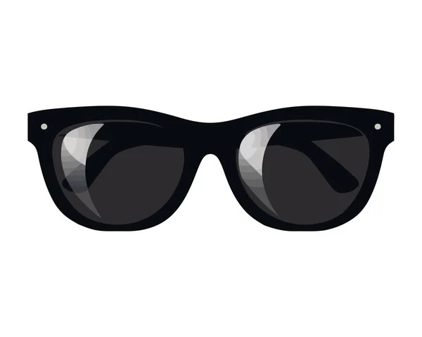 Modieuze Brillen Voor Mannen Vrouwen Pictogram Geïsoleerd — Stockvector