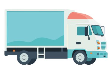 Kamyon şoförü kargo konteynırını beyazdan getiriyor.