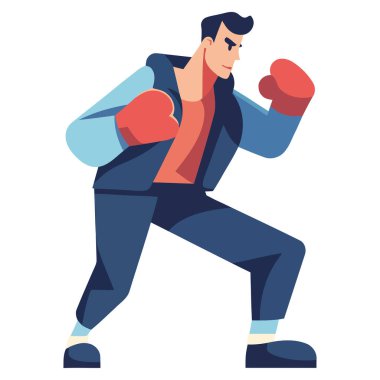 Eldivenleri beyaza tercih eden adam.