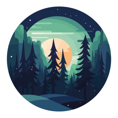 Kış manzarası beyaz dağları kapladı