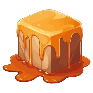 Beyaz üzerine krema konmuş tatlı yiyecekler.