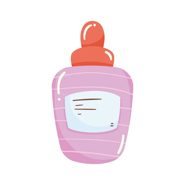 洁白的乳液瓶设计 — 图库矢量图片