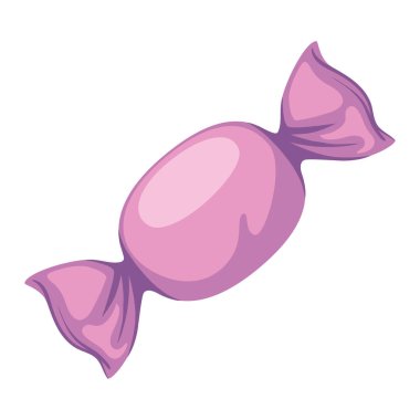 Şekerleme ikonu izole illüstrasyon