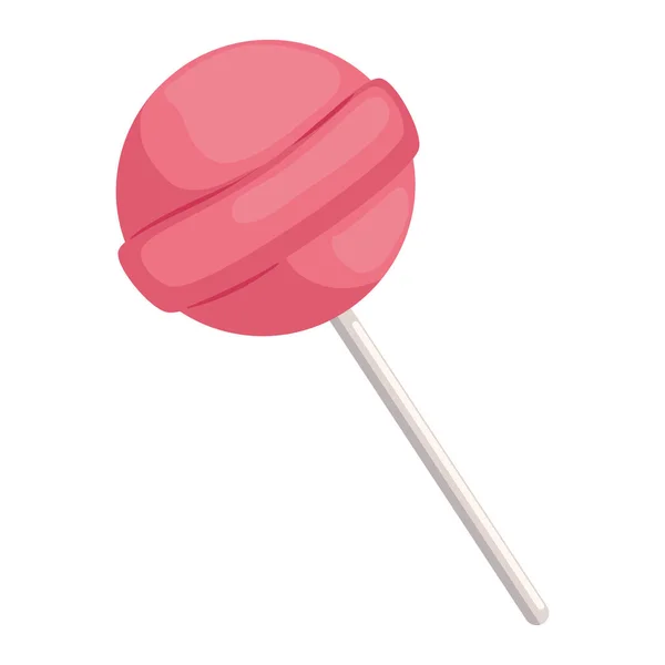 Süßigkeiten Stick Symbol Isoliert — Stockvektor