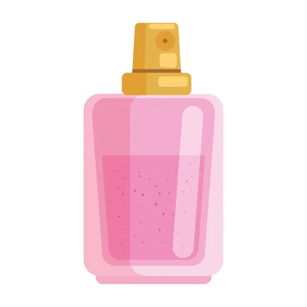 Cosmetische Parfum Fles Pictogram Geïsoleerd — Stockvector