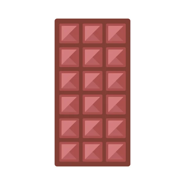 Chocolate Bar Illustration Vector Isolated — Stock Vector