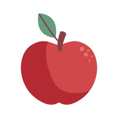 elma taze meyve simgesi izole