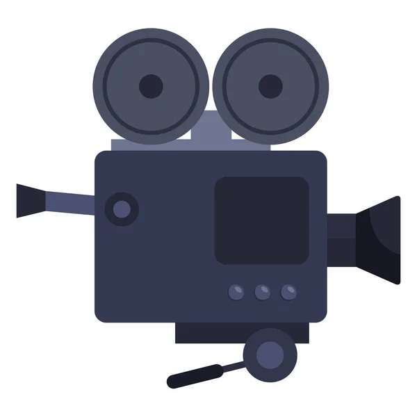 Film Device Camera Equipment Icon Isolated — Stock Vector