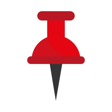 pin simgesi konumu yolculuğu izole vektörü