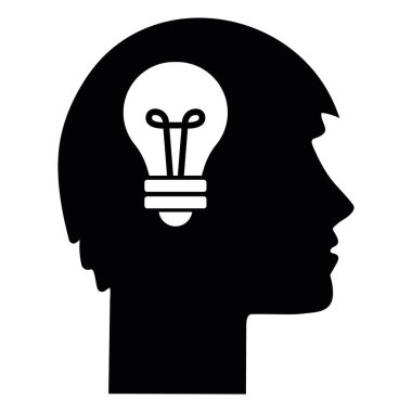 profil oluşturma yaratıcılığı izole edilmiş simge